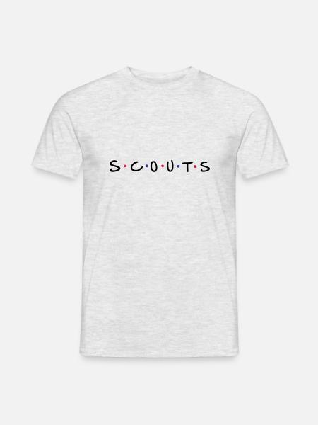Scouts - Männer T-Shirt - Grau meliert