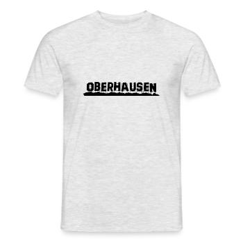Oberhausen - Männer T-Shirt - Grau meliert - Vorne - AI Model Male 178 dark (178cm)
