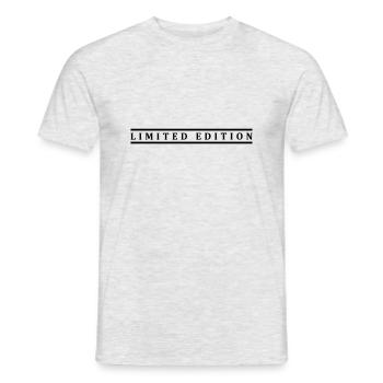 limited edition - Men's T-Shirt - heather grey - Front - AI Model Male 178 dark (178cm)
