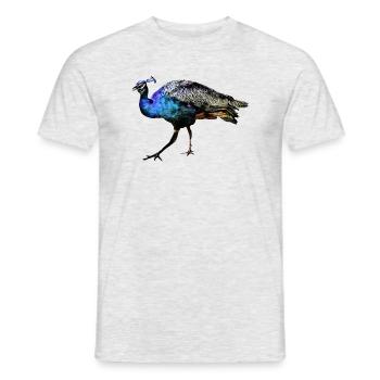 paon - T-shirt homme - gris chiné - Devant - AI Model Male 178 dark (178cm)