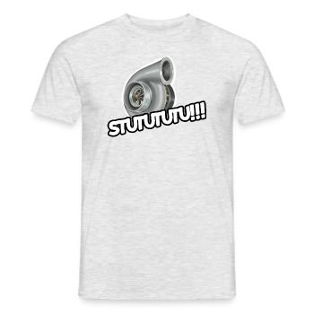 Turbolader - Männer T-Shirt - Grau meliert - Vorne - AI Model Male 178 dark (178cm)