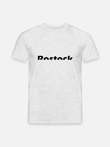 Rostock - Männer T-Shirt - Grau meliert
