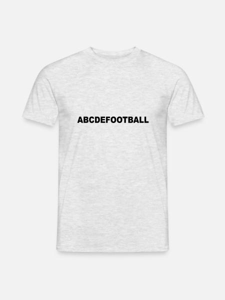football - Men's T-Shirt - heather grey