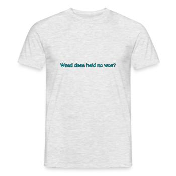 Dictons bavarois - T-shirt homme - gris chiné - Devant - AI Model Male 178 dark (178cm)