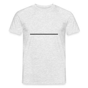 stroke_f1 - Männer T-Shirt - Grau meliert - Vorne - AI Model Male 178 dark (178cm)