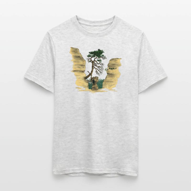 Montagnes de grès de l’Elbe T-shirt homme