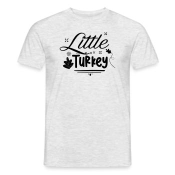 Little Turkey - Männer T-Shirt - Grau meliert - Vorne - AI Model Male 178 dark (178cm)