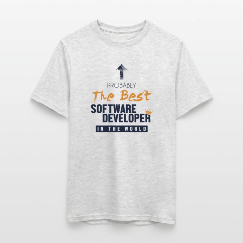 Best Software Developer World Full Stack Software Men's T-Shirt