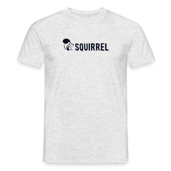 Squirrel Fuchshörnchen Grauhörnchen Squirrel - Männer T-Shirt - Grau meliert - Vorne - AI Model Male 178 dark (178cm)