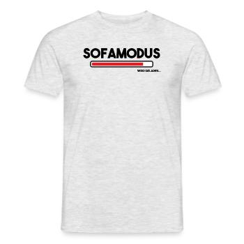 Loading sofa mode - Men's T-Shirt - heather grey - Front - AI Model Male 178 dark (178cm)