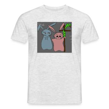 Un médicament pour votre âme - T-shirt homme - gris chiné - Devant - AI Model Male 178 dark (178cm)
