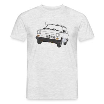 1.1 Universal - Men's T-Shirt - heather grey - Front - AI Model Male 178 dark (178cm)