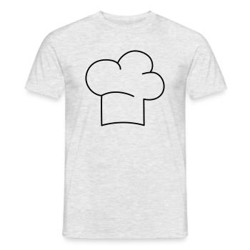 Toque - Men's T-Shirt - heather grey - Front - AI Model Male 178 dark (178cm)