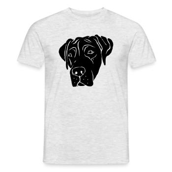 Presa Canario - T-shirt homme - gris chiné - Devant - AI Model Male 178 dark (178cm)