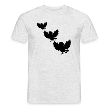 Safari Zoo Animals Wildlife - Men's T-Shirt - heather grey - Front - AI Model Male 178 dark (178cm)