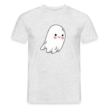 BOoo halloween - T-shirt homme - gris chiné - Devant - AI Model Male 178 dark (178cm)