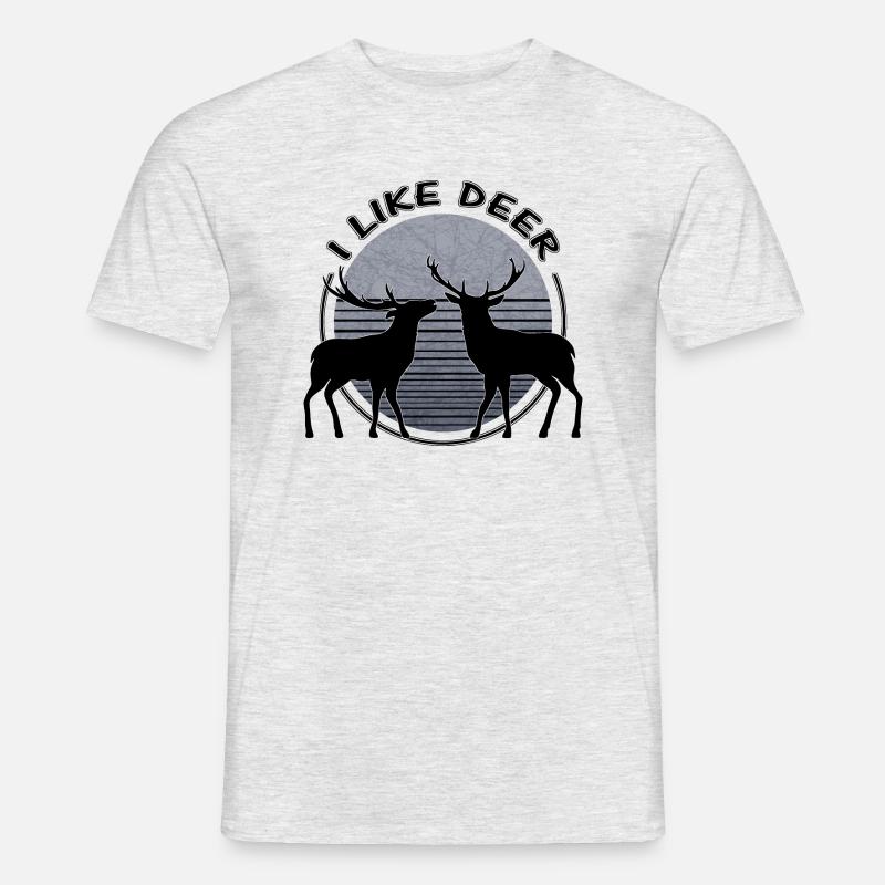 Deer - Men's T-Shirt - heather grey