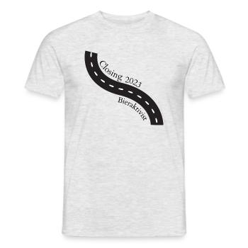 Bieraktivist! Party, Mallorca, Karneval, JGA! - Männer T-Shirt - Grau meliert - Vorne - AI Model Male 178 dark (178cm)