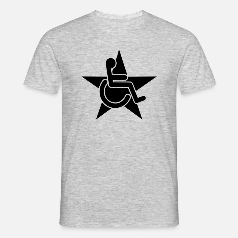 Rolli - Männer T-Shirt - Grau meliert