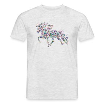 Tölter3 Confetti - Men's T-Shirt - heather grey - Front - AI Model Male 178 dark (178cm)