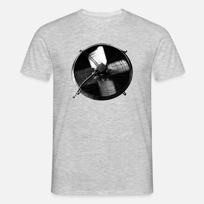 VENTILATOR - Männer T-Shirt - Grau meliert
