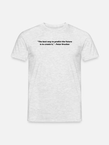 Philosophical quotes - Men's T-Shirt - heather grey