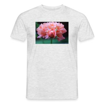 Rose - Men's T-Shirt - heather grey - Front - AI Model Male 178 dark (178cm)