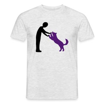 DD Bild 1 Tips - Männer T-Shirt - Grau meliert - Vorne - AI Model Male 178 dark (178cm)