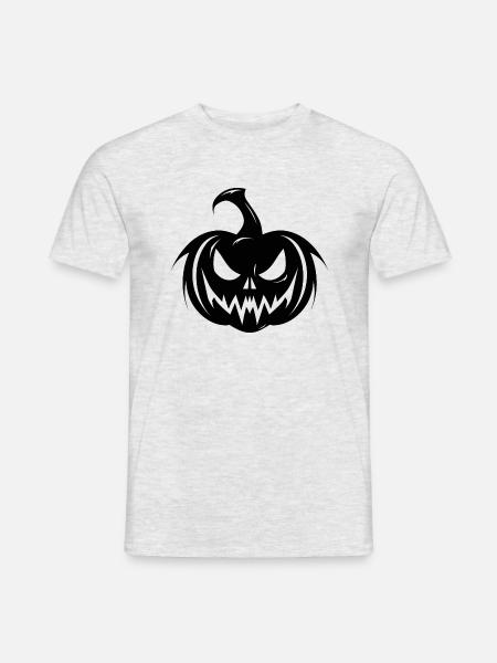 Black Mystique Pumpkins - Männer T-Shirt - Grau meliert
