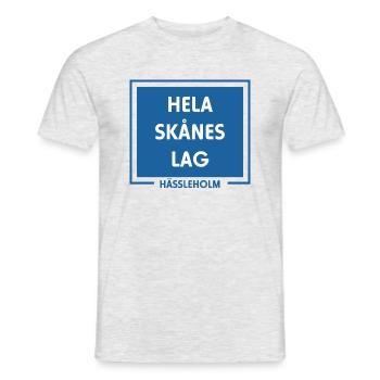 Toute l’équipe Skåne Hässleholm Malmö - T-shirt homme - gris chiné - Devant - AI Model Male 178 dark (178cm)
