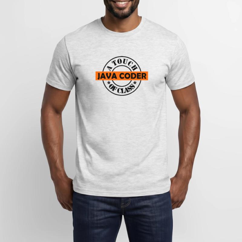 Programmeur Java : une touche de classe T-shirt homme
