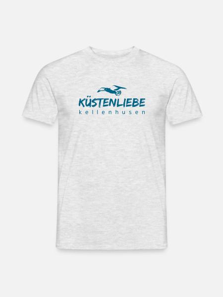 küste Möwe - Männer T-Shirt - Grau meliert