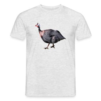 Perlhuhn - Männer T-Shirt - Grau meliert - Vorne - AI Model Male 178 dark (178cm)