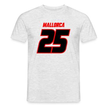 Mallorca 25 Trikot - Männer T-Shirt - Grau meliert - Vorne - AI Model Male 178 dark (178cm)