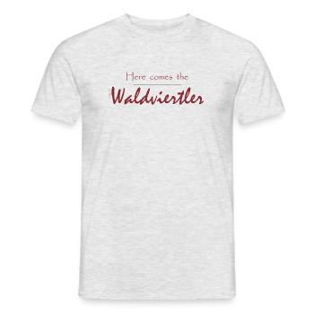 Waldviertler 17 - Männer T-Shirt - Grau meliert - Vorne - AI Model Male 178 dark (178cm)