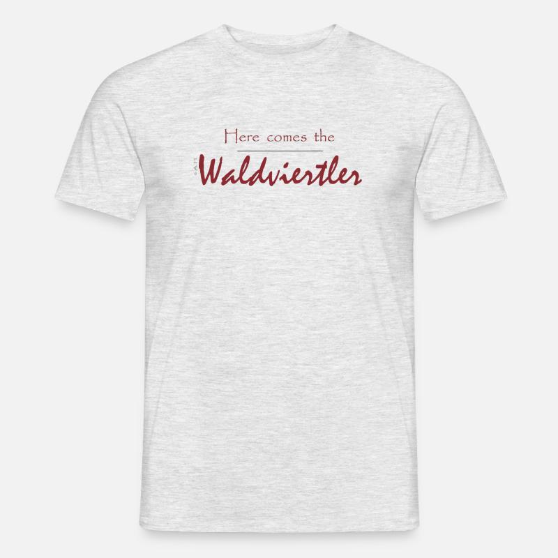 Waldviertler 17 - Männer T-Shirt - Grau meliert