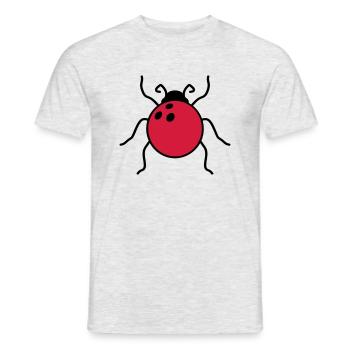 bowling club de sport bowling allée bowling - T-shirt homme - gris chiné - Devant - AI Model Male 178 dark (178cm)