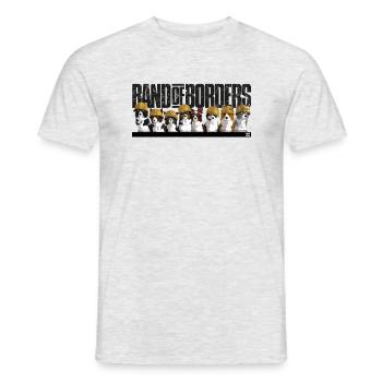Band Of Borders - Desert - Black - Men's T-Shirt - heather grey - Front - AI Model Male 178 dark (178cm)