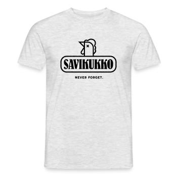 Clay rooster - Rooster - Men's T-Shirt - heather grey - Front - AI Model Male 178 dark (178cm)