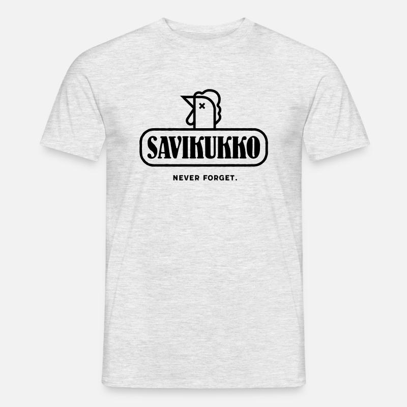 Lehmhahn - Hahn - Männer T-Shirt - Grau meliert