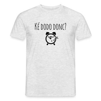Ké dodo donc ? - T-shirt homme - gris chiné - Devant - AI Model Male 178 dark (178cm)