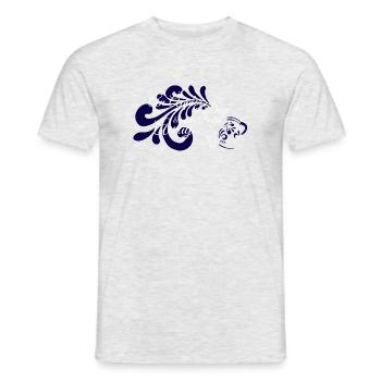 An Äppler a Day, éloigne le Docteur - Hessisch - T-shirt homme - gris chiné - Devant - AI Model Male 178 dark (178cm)