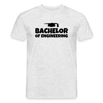 Bachelor of Engineering Abschluss Studium Geschenk - Männer T-Shirt - Grau meliert - Vorne - AI Model Male 178 dark (178cm)