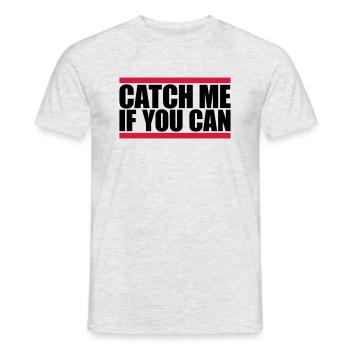 Rote Balken Catch - Männer T-Shirt - Grau meliert - Vorne - AI Model Male 178 dark (178cm)