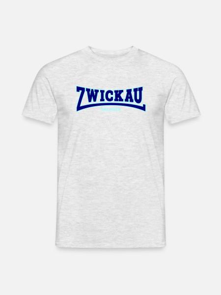 Zwickau - Männer T-Shirt - Grau meliert