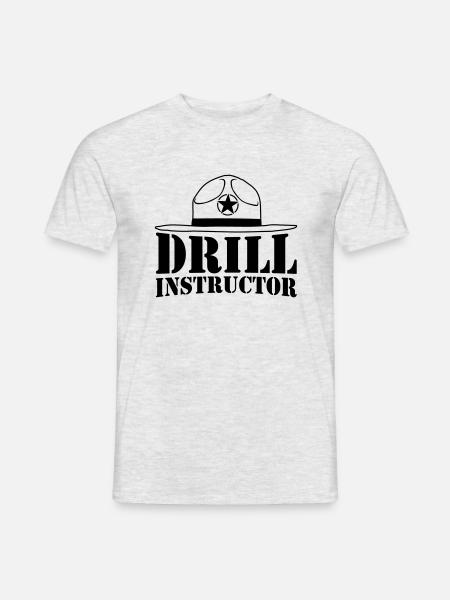 Sheriff Drill Instructor - Men's T-Shirt - heather grey
