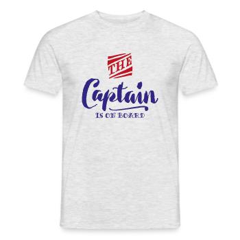 kreuzfahrt - Männer T-Shirt - Grau meliert - Vorne - AI Model Male 178 dark (178cm)