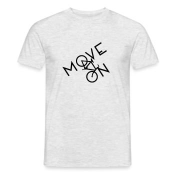 Bicycle Bike Tour Driving Tour - Men's T-Shirt - heather grey - Front - AI Model Male 178 dark (178cm)