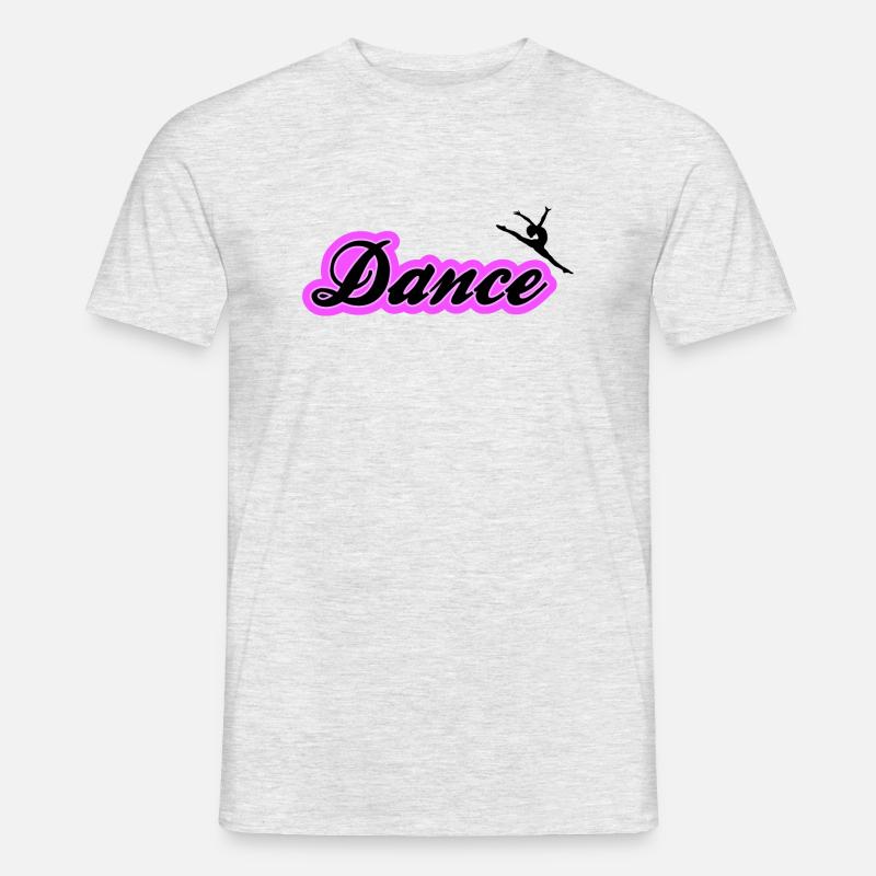 Tanzen Dance Leidenschaft Sport - Männer T-Shirt - Grau meliert