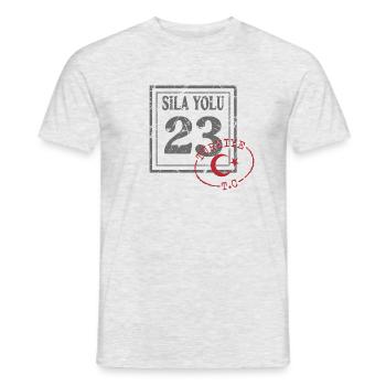 Elâzığ - Männer T-Shirt - Grau meliert - Vorne - AI Model Male 178 dark (178cm)